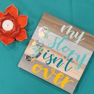 My Story Isn't Over Semicolon Art